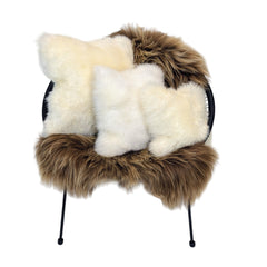 Sheepskin Cushion Cover Ivory