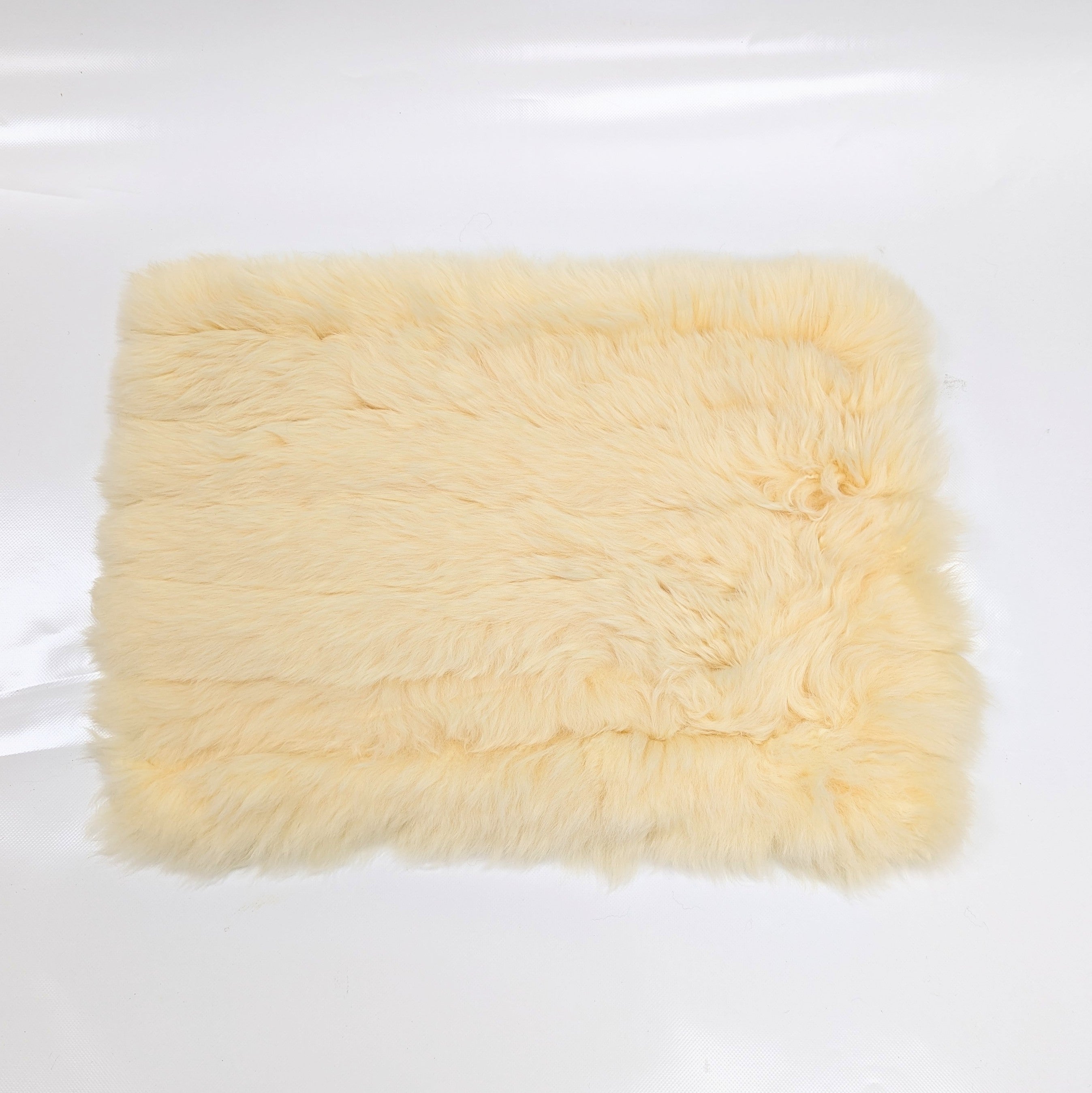 Sheepskin & Sateen Cushion Cover