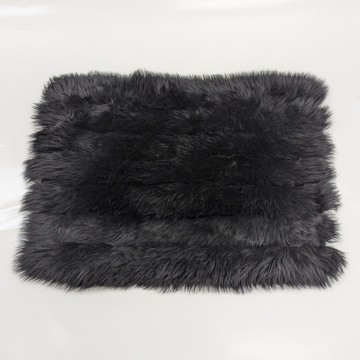 Sheepskin & Sateen Cushion Cover